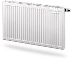 Grzejnik PURMO CV11 450x800, moc grzewcza: 632W (75/65/20°C), grzejnik stalowy płytowy z podłączeniem dolnym, PURMO Ventil Compact, biały RAL9016