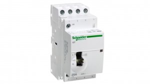 Stycznik modułowy 25A 4Z 0R 24V AC iCT A9C21134