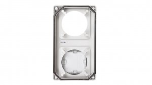 Pokrywa 76.2mm 220mm 125x 76.2mm szary IP66 057713