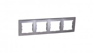 Sedna Ramka poczwórna aluminium pozioma SDN5800760