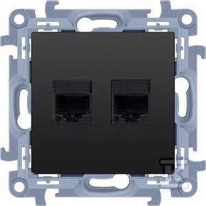 Gniazdo komputerowe podwójne RJ45 DMR931