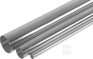 Rura ze stali nierdzewnej 1.4404 Inox - 76.1x2.0 sztanga 6 m /6m/