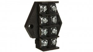 Płytka odgałęźna /10mm2/ 4-tory czarna ZPT4-10.0 83005007