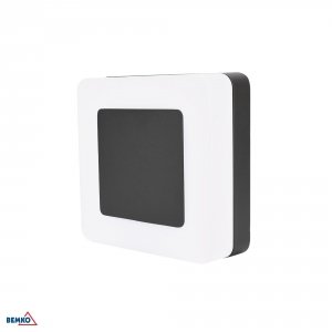 OPRAWA ELEWACYJNA VALIT 8W 4000K 680LM IP65 151X50X151MM KWADRATOWA GRAFIT