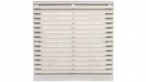 Kratka plastikowa z filtrem dla wentylatorów 172x150mm RAL7035 ZL-804 RAL7035
