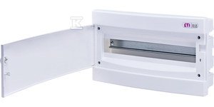 ECM18PO-S-ROZDZ.P/T 18MOD.IP40,D.BIAŁE