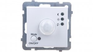 SONATA Elektroniczny czujnik ruchu biały ŁP-16R/m/00