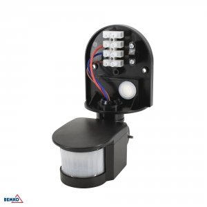 CZUJNIK RUCHU PIR 1200W 180* CZARNY