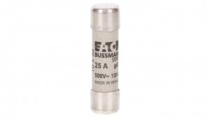 Wkładka bezpiecznikowa cylindryczna 10x38mm 25A gG 500V C10G25