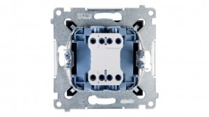 Simon 54 Przycisk /dzwonek/, szybkozłącza, antracyt DD1.01/48