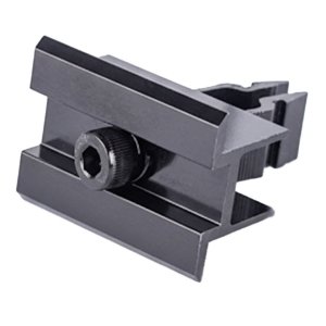 Klema środkowa / uniwersalna KLIK 50 mm - czarna / ALU