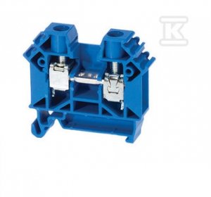 Złączka przelotowa ZUG-10 niebieska A11-A436