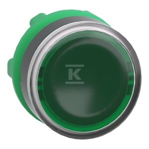 Napęd podświetlany przycisku led kryty zielony ZB5AW333