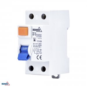 WYŁĄCZNIK RÓŻNICOWOPRĄDOWY AC 2P 63A 300mA