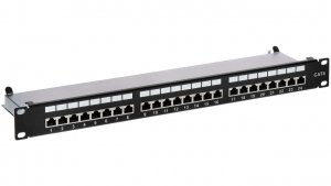 PATCH PANEL RJ-45 PP-24/RJ6-C/FTP