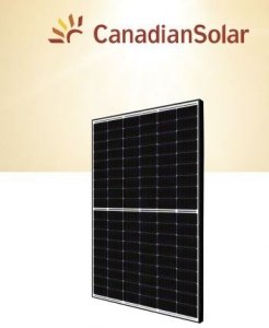 Moduł fotowoltaiczny panel PV 455Wp Canadian Solar CS6L-455MS HiKu6 Mono PERC (25-years warranty rooftop) Black Frame Czarna Rama