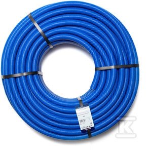 Rura osłonowa karbowana (PESZEL) niebieska RIL 29-36mm 320N ONNLINE W4401