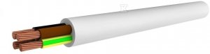 OWY-ŻO (H05VV-F) 4X1,5 500V BIAŁY