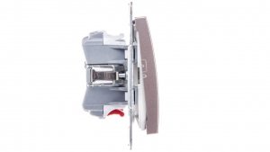 IMPRESJA Przycisk podwójny zwierny tytan ŁP-17Y/m/23