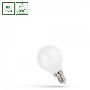 LED KULKA E-14 230V 4W COG WW MILKY SPECTRUM