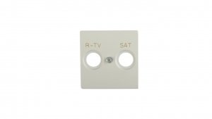 Simon 82 Pokrywa gniazda RTV-SAT biała 82097-30