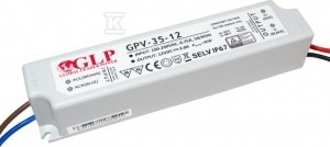  GLP zasilacz LED 12V 3A 35W