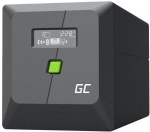 UPS ZASILACZ AWARYJNY Greencell PowerProof 750VA 480W LCD CZYSTA SINUSOIDA