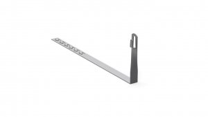 Uchwyt pod dachówkę L-450mm H-150mm ocynk skręcony z zaczepem 11.4/Z OG /91102602/