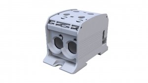 Złączka szynowa gwintowa Al/Cu STB 95-2 (87520) SIMBLOCK szary 81102002
