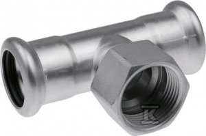 TRÓJNIK Z GW 22X3/4 X22MM INOX PRESS