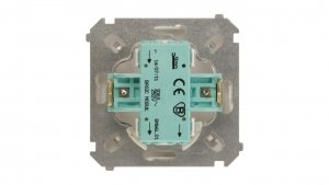 Simon Basic Łącznik schodowy z podświetleniem, szybkozłącza, biały BMW6L.01/11