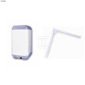 Ogrzewacz wody Viking E-30 elektryczny Viking - uniwersalny pionowy/poziomy KOMPLET z wieszakami do montażu poziomego DLW886