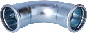 KOLANO 90ST.76X76 STEEL SPRINK.