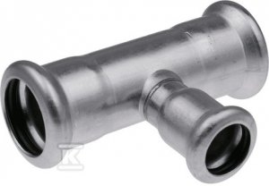 TRÓJNIK REDUK.54X35X54MM INOX PRESS