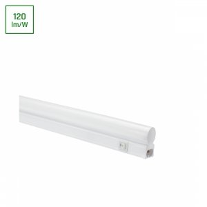 CABINET SWITCH T5  1200mm 14W WW 230V 120st IP20 BIAŁY 2 lata gw. ON/OFF
