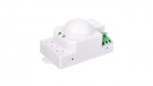 Czujnik ruchu ROLF JQ-L MW 1200W IP20 podtynkowy zasięg do 8m 360 2-2000 lx biały 08820