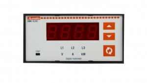 Multimetr cyfrowy 3-fazowy, woltomierz/amperomierz/watomierz tablicowy DMK15R1