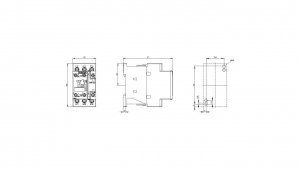 Stycznik mocy 12A 3P 110V AC 1Z 1R S0 3RT2024-1AF00