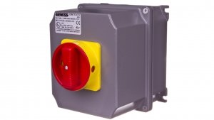 Łącznik krzywkowy awaryjny 16A 4P Strefa 22(D) ATEX w puszce aluminiowej GW70473