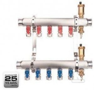 ROZDZIELACZ MINI BASE INOX K2-8 G1-G1/2