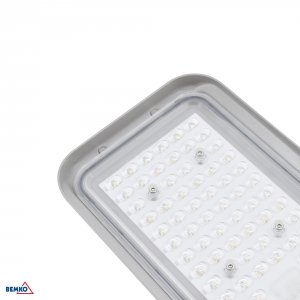 OPRAWA ULICZNA LED JAZMIN 50W 4000K 6750LM IP65 JASNOSZARA CZ. ZMIERZCHU