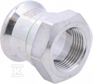 ZŁĄCZKA Z GW 28X3/4  INOX PRESS