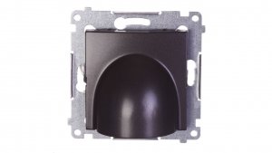 Simon 54 Przyłącze kabla antracyt DPK1.01/48