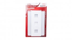 Gong dwutonowy GLASSO 230V biały GNS-248-BIA SUN10000115