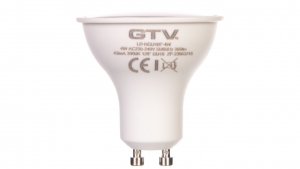Żarówka LED GU10 4W 300lm 3000K 230V 120st. LD-NGU10P-4W