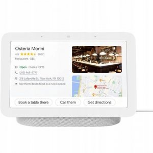 Głośnik Google Nest Hub z Asystentem Google 2gen Chalk 