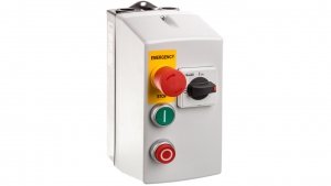 Rozrusznik bezpośredni w obudowie z wyłącznikiem silnikowym i stycznikiem 1,5kW przy 400VAC M2P00911400A7