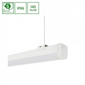 LIMEA SLIM 2 HERMETYK 60W WW 230V 120st IP66 IK08 1700x65x67mm BIAŁY 5 lat gw.  bez kabla