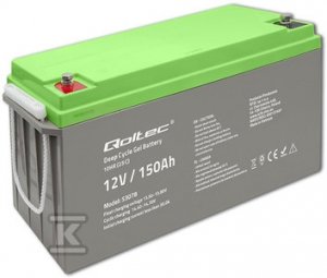 AKUMULATOR ŻELOWY DEEP CYCLE 12V 150