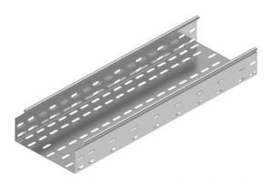 Korytko kablowe cykowane perforowane 300x80mm 0,7mm KCL300H80/3 N 180230 /3m/